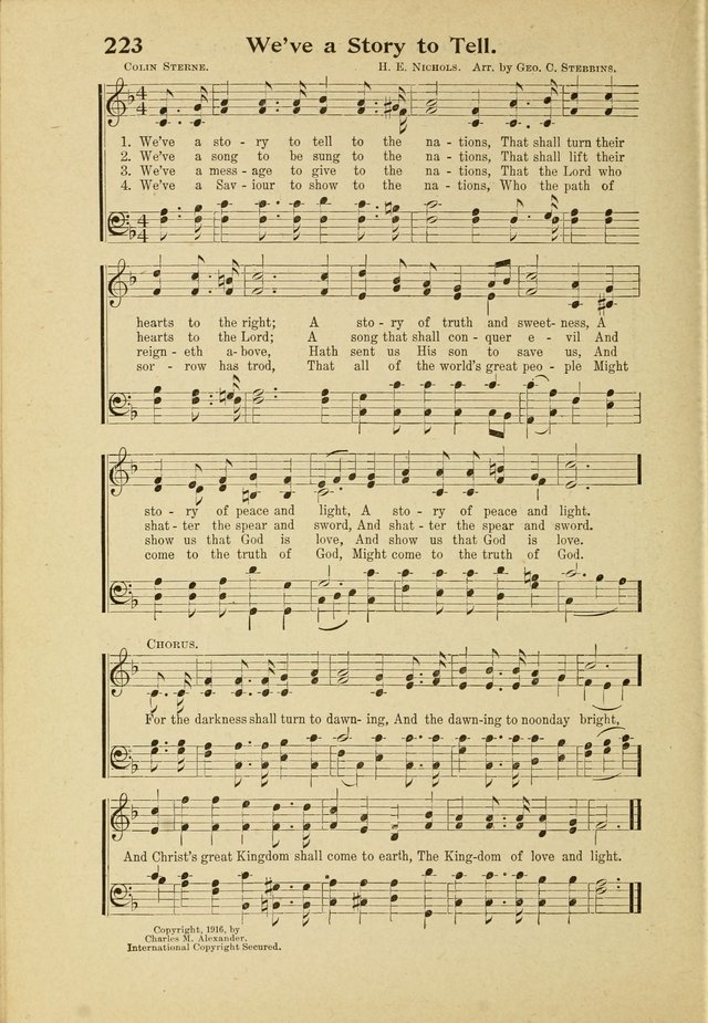 Northfield Hymnal No. 2 page 167