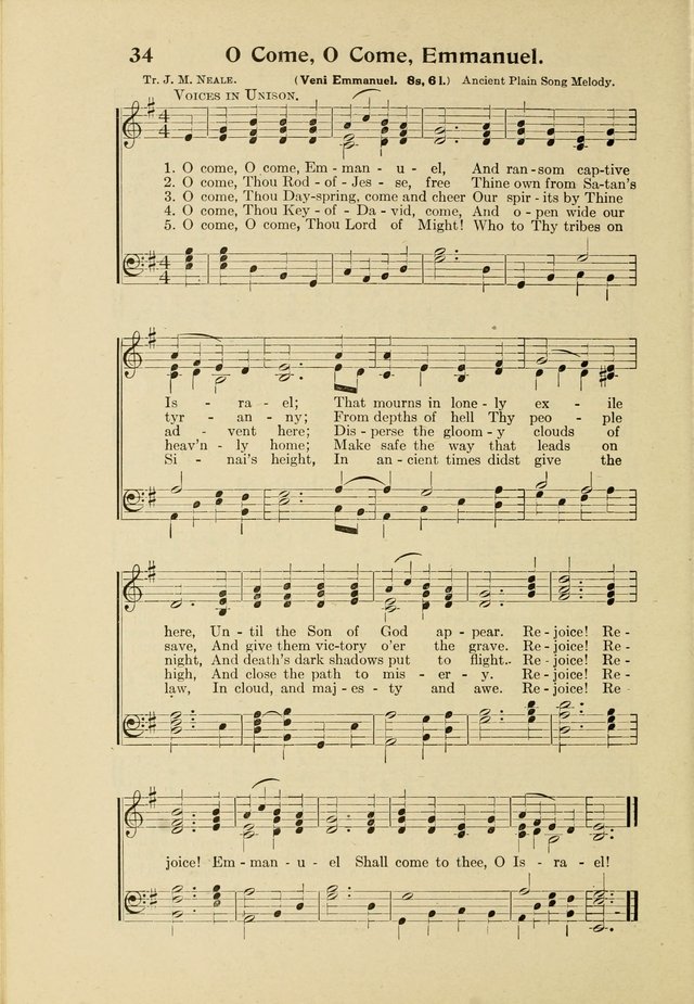 Northfield Hymnal No. 2 page 25