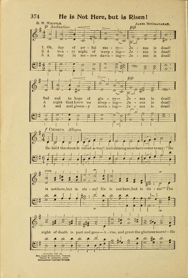 Northfield Hymnal No. 2 page 307