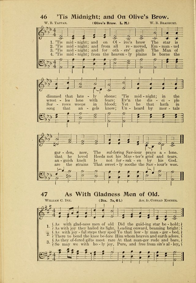 Northfield Hymnal No. 2 page 35