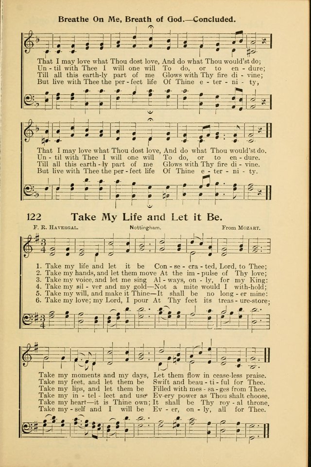 Northfield Hymnal No. 3 page 100