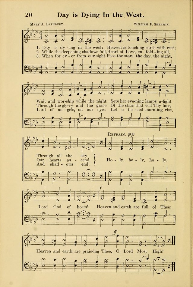 Northfield Hymnal No. 3 page 19