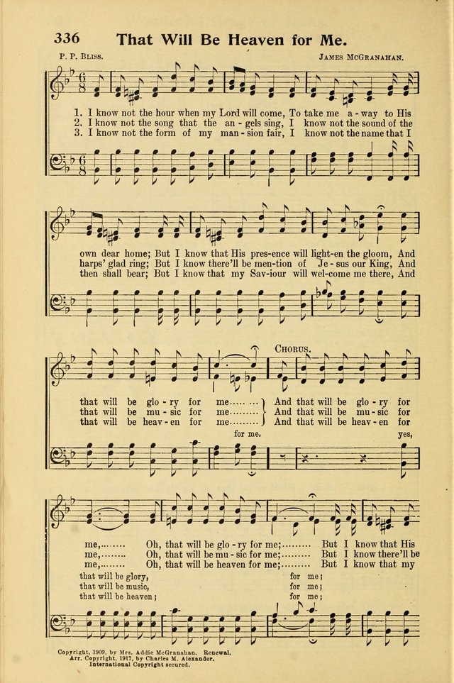 Northfield Hymnal No. 3 page 285