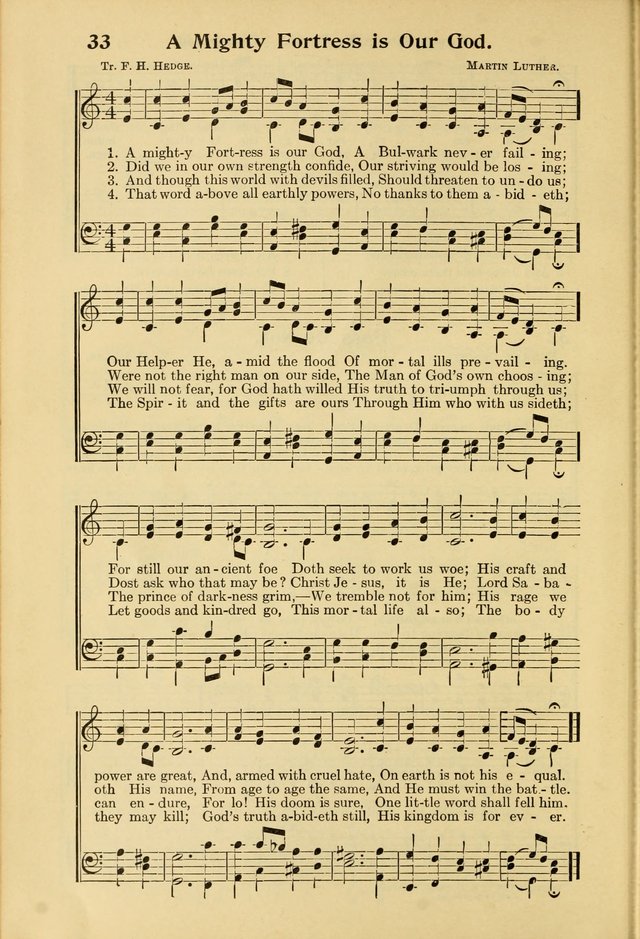 Northfield Hymnal No. 3 page 29