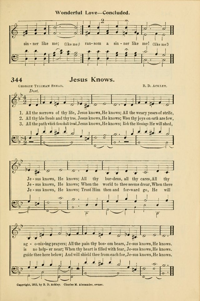 Northfield Hymnal No. 3 page 294