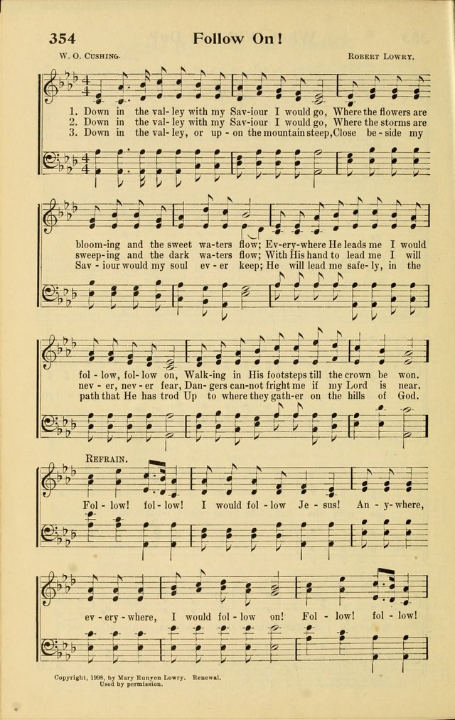 Northfield Hymnal No. 3 page 303