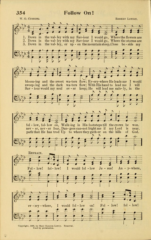 Northfield Hymnal No. 3 page 303
