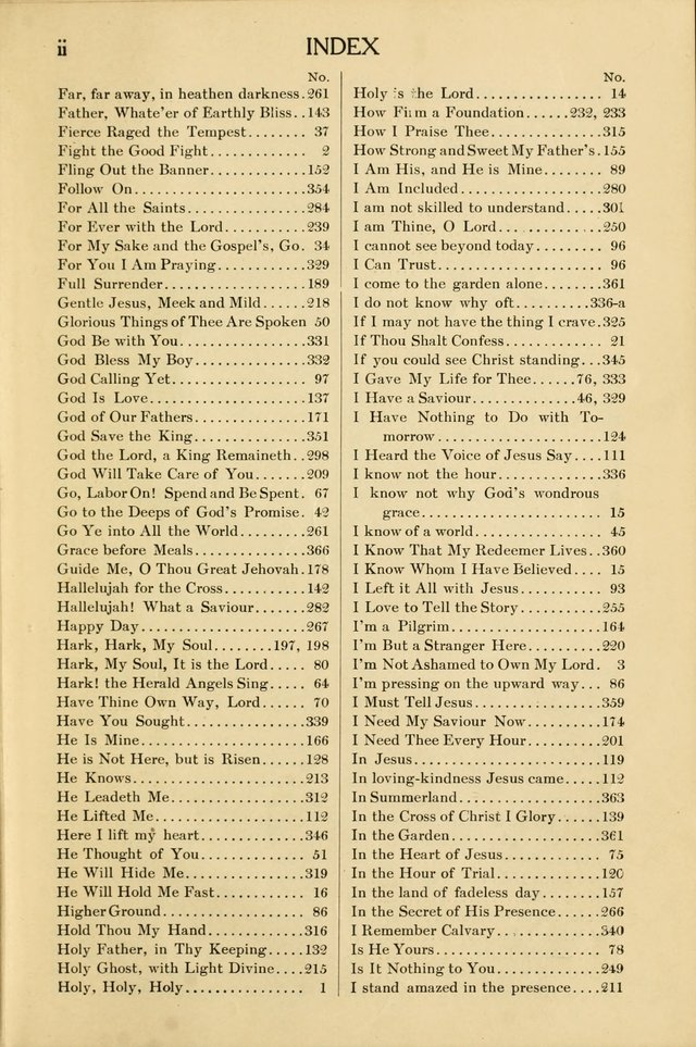 Northfield Hymnal No. 3 page 316