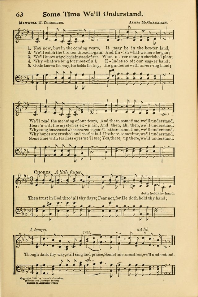 Northfield Hymnal No. 3 page 52