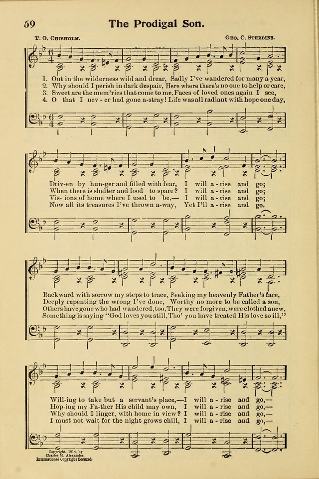 Northfield Hymnal No. 3 page 57