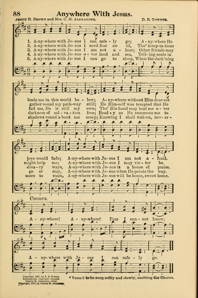 Northfield Hymnal No. 3 page 72