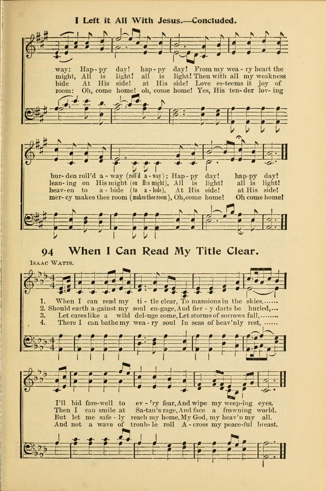 Northfield Hymnal No. 3 page 78