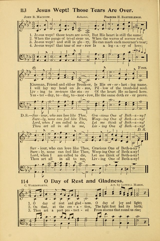 Northfield Hymnal No. 3 page 93