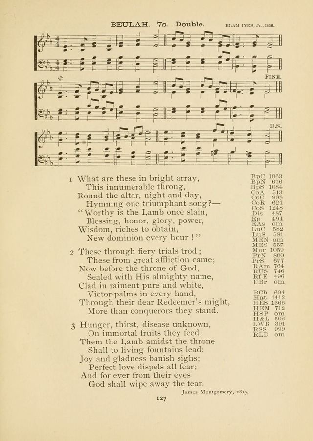 The National Hymn Book of the American Churches: comprising the hymns which are common to the hymnaries of the Baptists, Congregationalists, Episcopalians, Lutherans, Methodists, Presbyterians... page 127