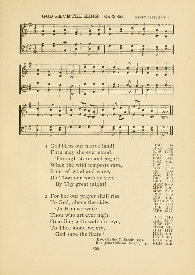 The National Hymn Book of the American Churches: comprising the hymns which are common to the hymnaries of the Baptists, Congregationalists, Episcopalians, Lutherans, Methodists, Presbyterians... page 155
