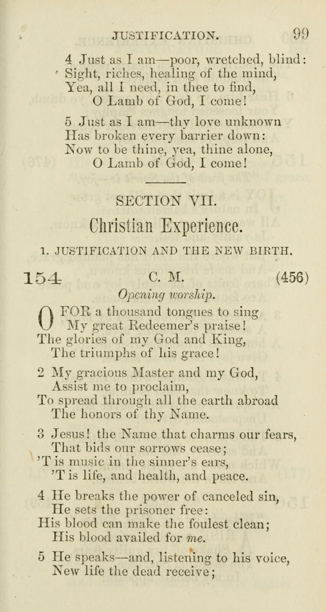 The New Hymn Book: a Collection of Hymns for Public,                       Social, and Domestic Worship page 104