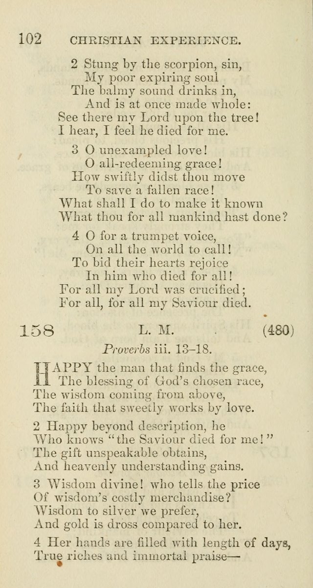 The New Hymn Book: a Collection of Hymns for Public,                       Social, and Domestic Worship page 107