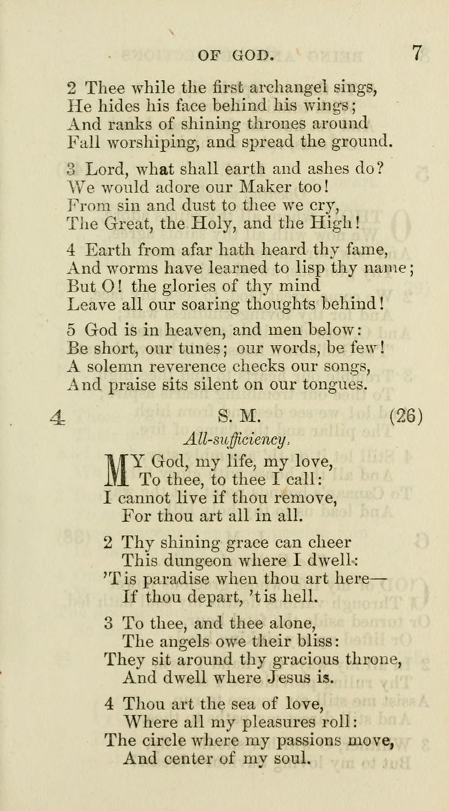 The New Hymn Book: a Collection of Hymns for Public,                       Social, and Domestic Worship page 12