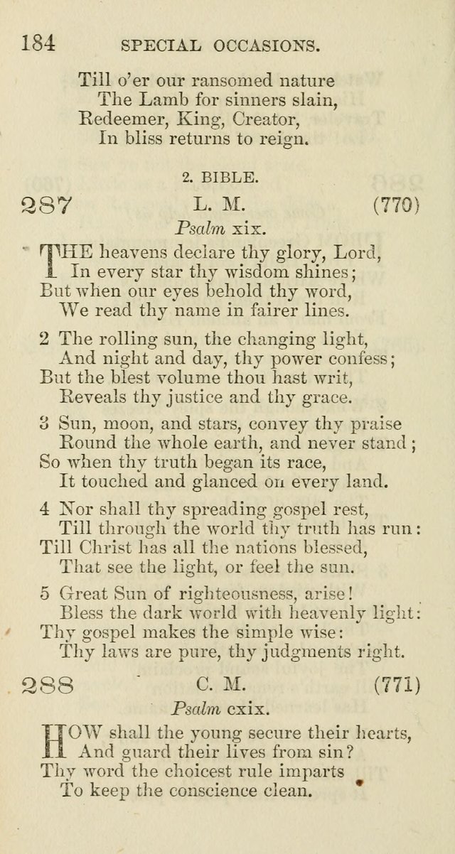 The New Hymn Book: a Collection of Hymns for Public,                       Social, and Domestic Worship page 189