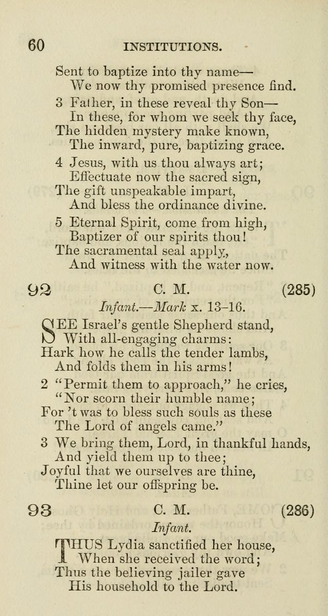 The New Hymn Book: a Collection of Hymns for Public,                       Social, and Domestic Worship page 65
