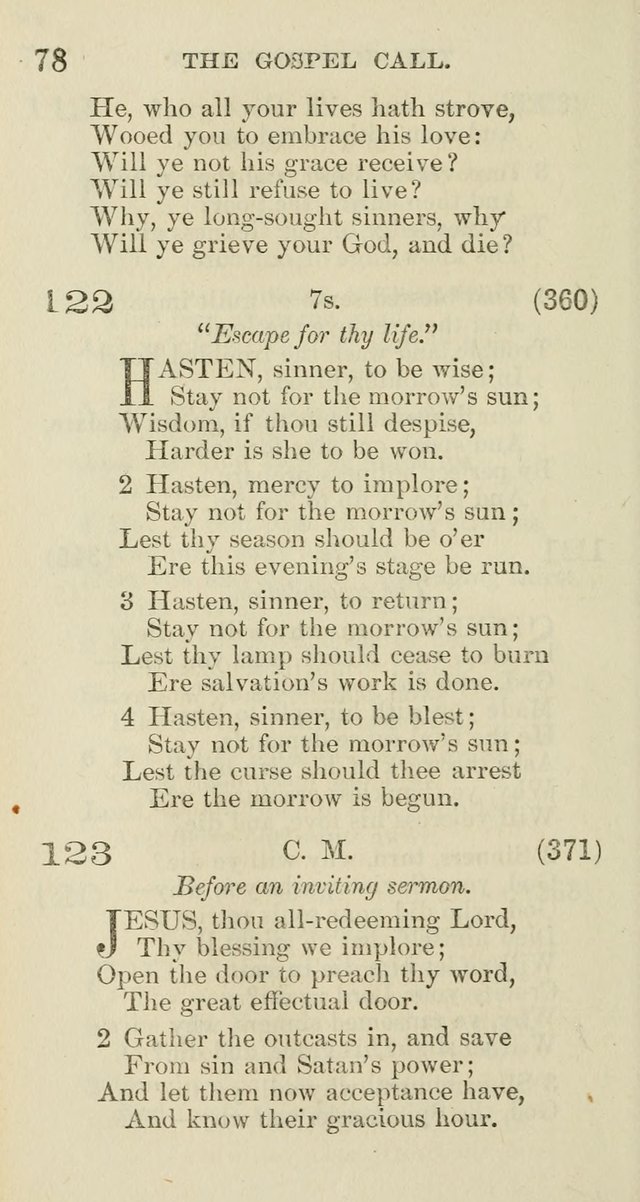 The New Hymn Book: a Collection of Hymns for Public,                       Social, and Domestic Worship page 83