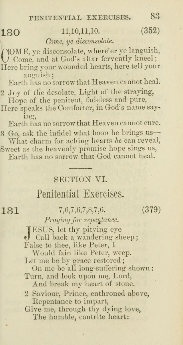 The New Hymn Book: a Collection of Hymns for Public,                       Social, and Domestic Worship page 88