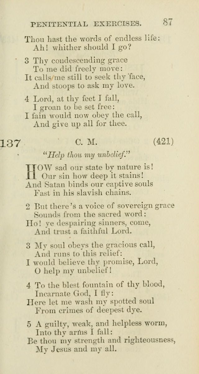 The New Hymn Book: a Collection of Hymns for Public,                       Social, and Domestic Worship page 92