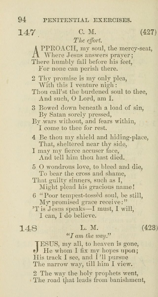The New Hymn Book: a Collection of Hymns for Public,                       Social, and Domestic Worship page 99