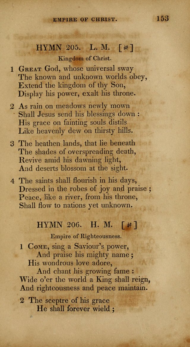 The New Hymn Book, Designed for Universalist Societies: compiled from approved authors, with variations and additions. Second Ed. page 164