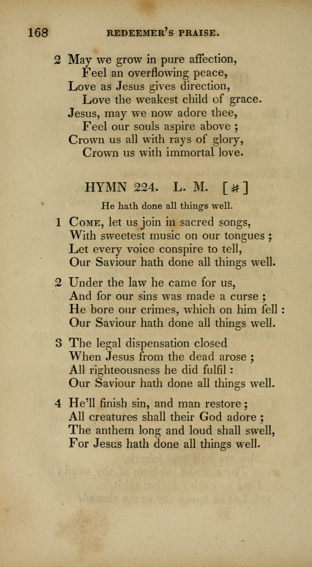 The New Hymn Book, Designed for Universalist Societies: compiled from approved authors, with variations and additions. Second Ed. page 179