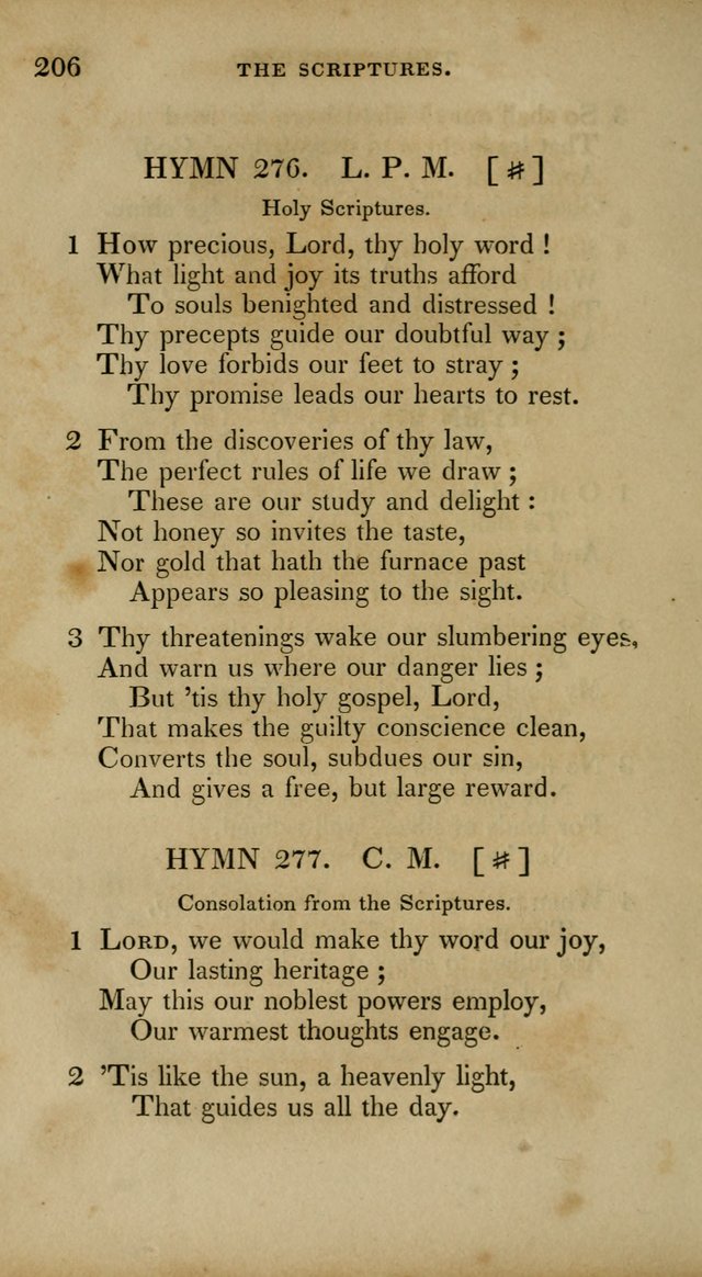 The New Hymn Book, Designed for Universalist Societies: compiled from approved authors, with variations and additions. Second Ed. page 217