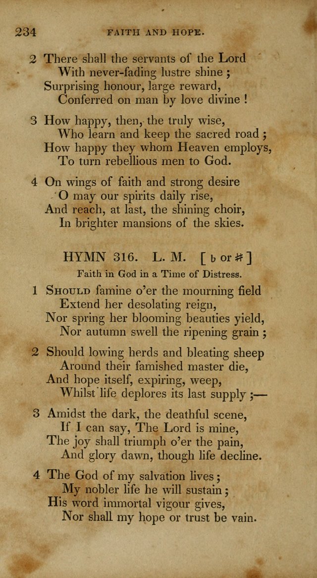 The New Hymn Book, Designed for Universalist Societies: compiled from approved authors, with variations and additions. Second Ed. page 245