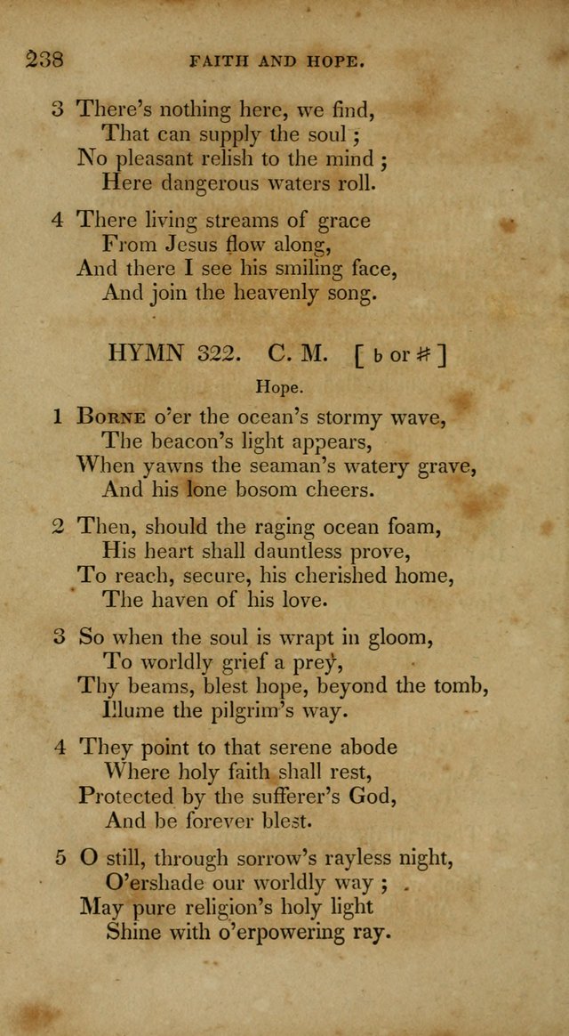 The New Hymn Book, Designed for Universalist Societies: compiled from approved authors, with variations and additions. Second Ed. page 249