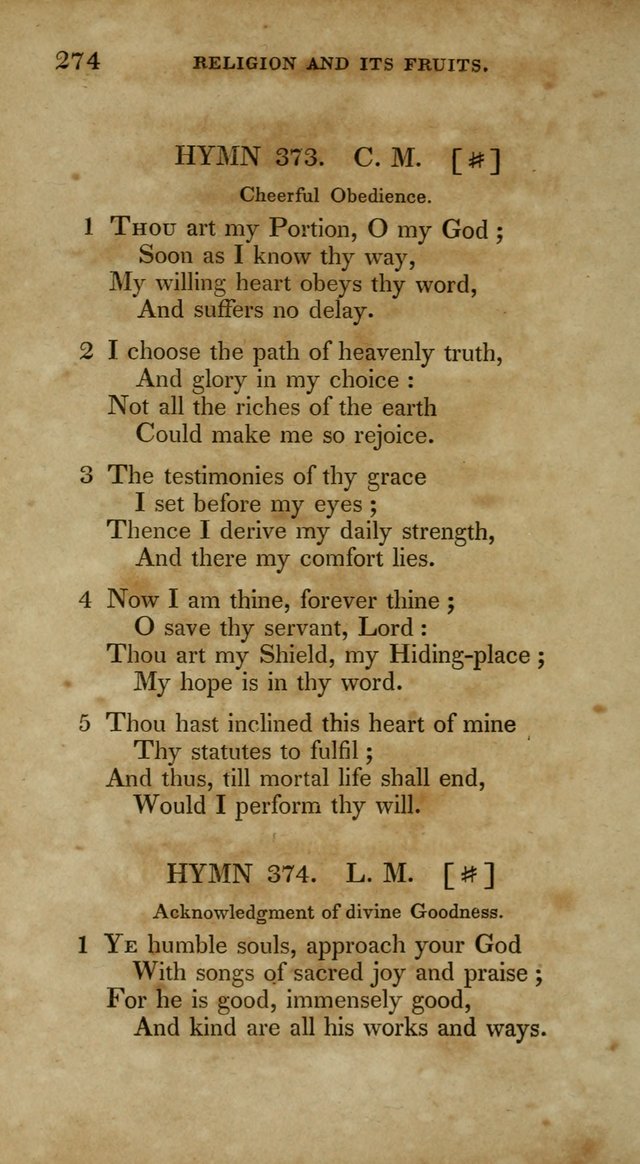 The New Hymn Book, Designed for Universalist Societies: compiled from approved authors, with variations and additions. Second Ed. page 285
