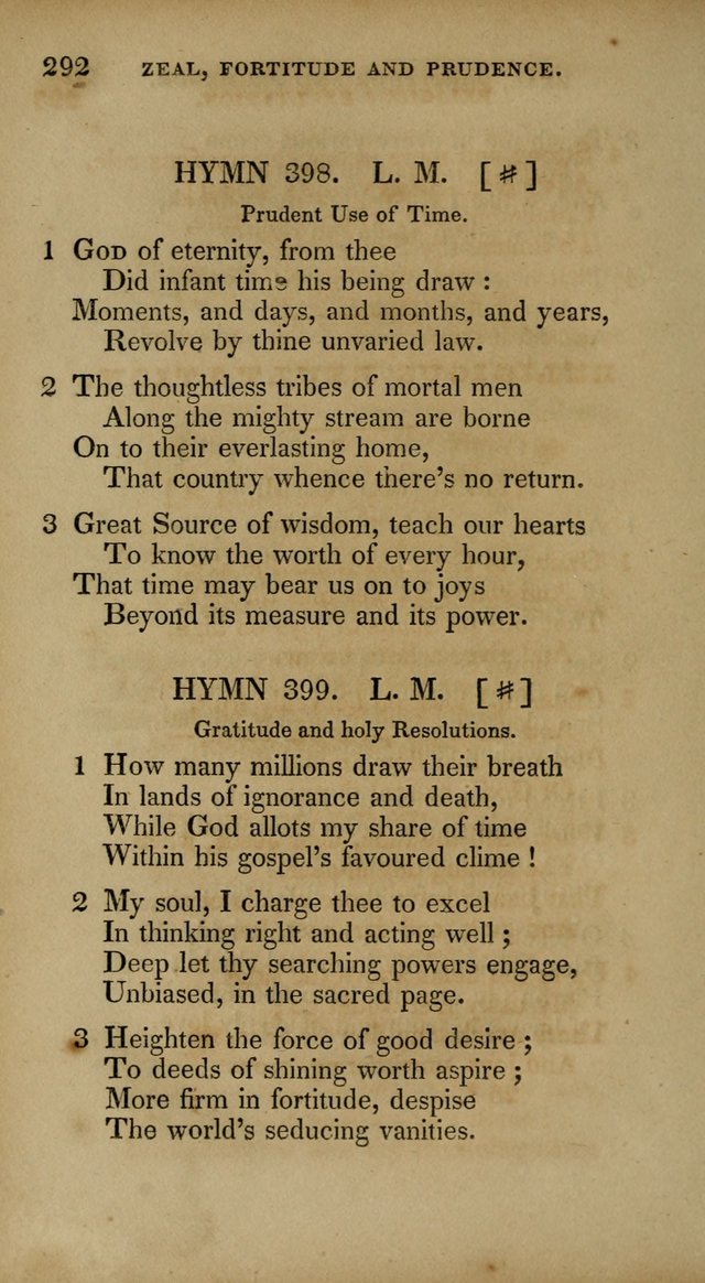 The New Hymn Book, Designed for Universalist Societies: compiled from approved authors, with variations and additions. Second Ed. page 303
