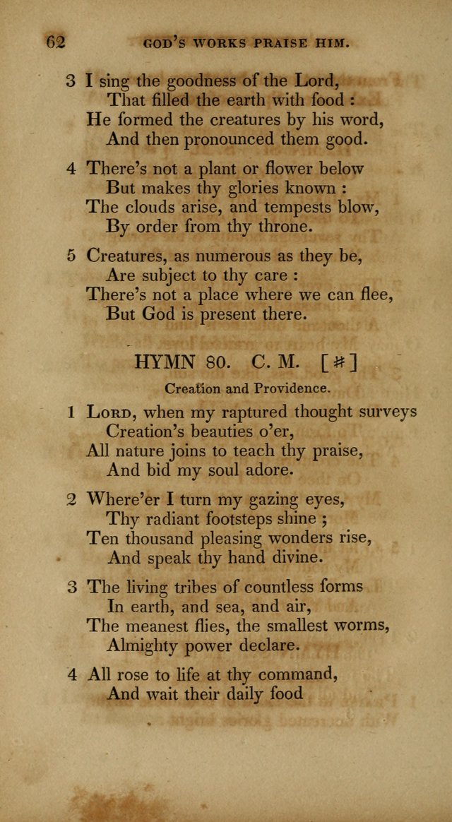The New Hymn Book, Designed for Universalist Societies: compiled from approved authors, with variations and additions. Second Ed. page 73