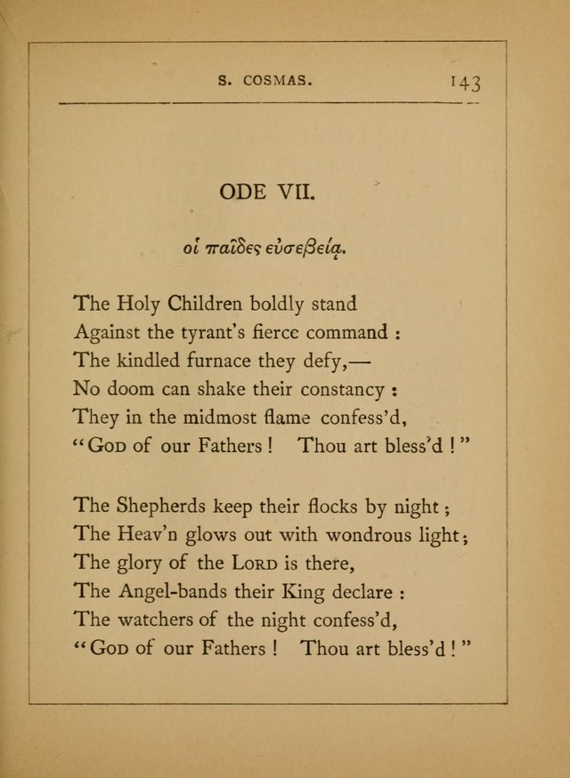 Hymns of the Eastern Church (5th ed.) page 143