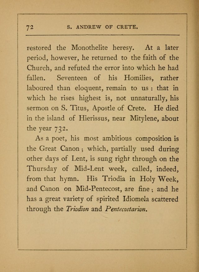 Hymns of the Eastern Church (5th ed.) page 72