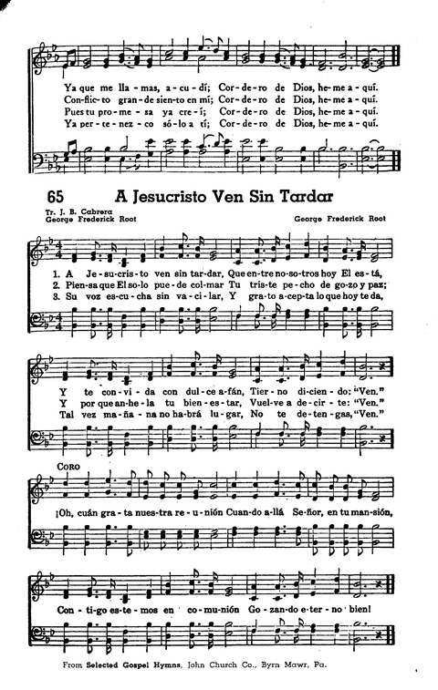 El Nuevo Himnario Popular (Edicion Revisada y Corregida) page 59