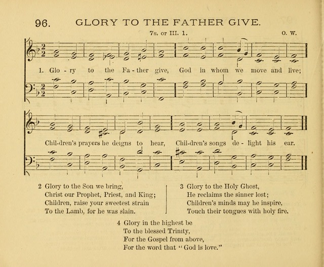 New hymnal for Sunday schools: with chants and offices of devotion page 127