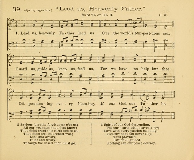 New hymnal for Sunday schools: with chants and offices of devotion page 62