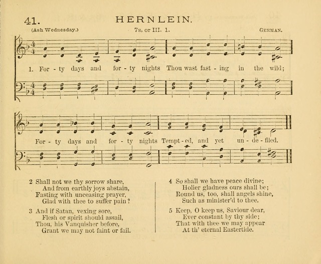 New hymnal for Sunday schools: with chants and offices of devotion page 64