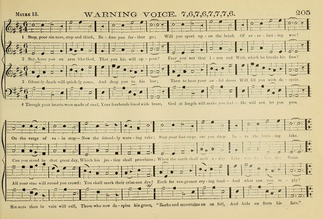 The New Harmonia Sacra: a compilation of genuine church music comprising a great variety of metres, harmonized for four voices (Eighteenth Edition) page 166