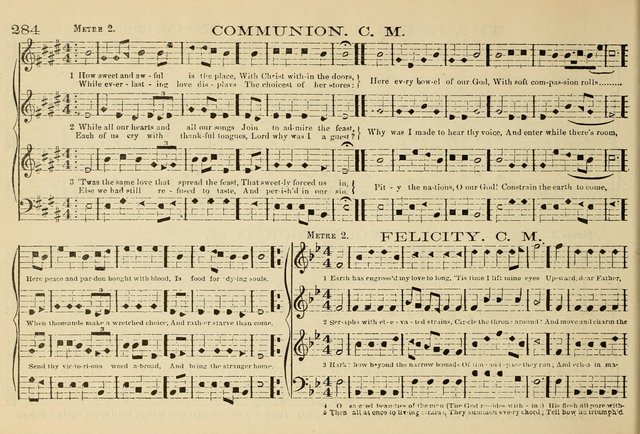 The New Harmonia Sacra: a compilation of genuine church music comprising a great variety of metres, harmonized for four voices (Eighteenth Edition) page 245