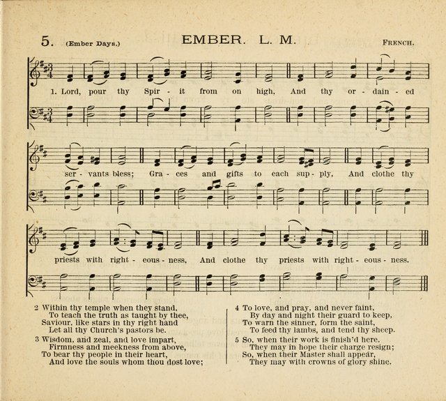 A New Hymnal for Sunday Schools page 5