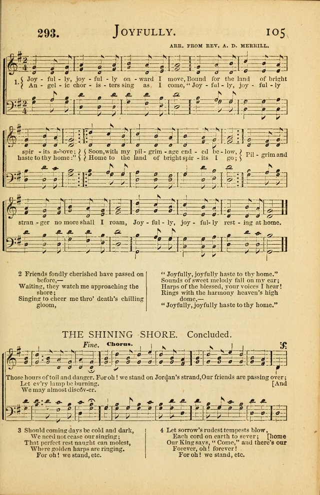 National Hymn and Tune Book: for congregations, schools and the home page 105
