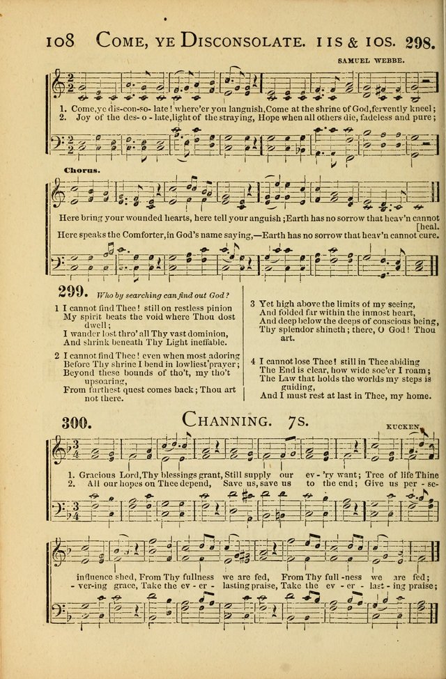 National Hymn and Tune Book: for congregations, schools and the home page 108