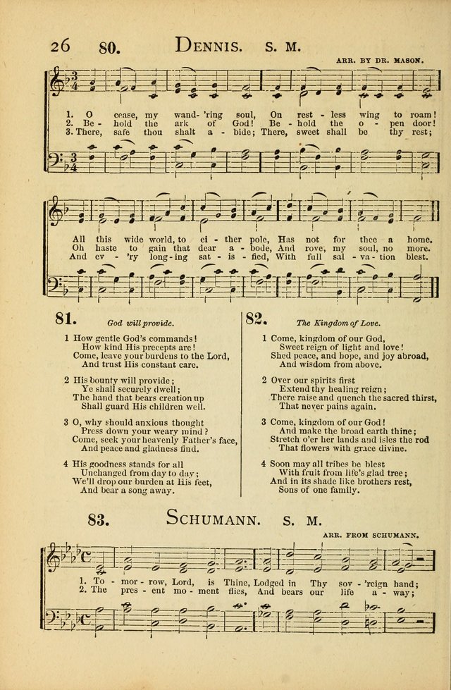 National Hymn and Tune Book: for congregations, schools and the home page 26