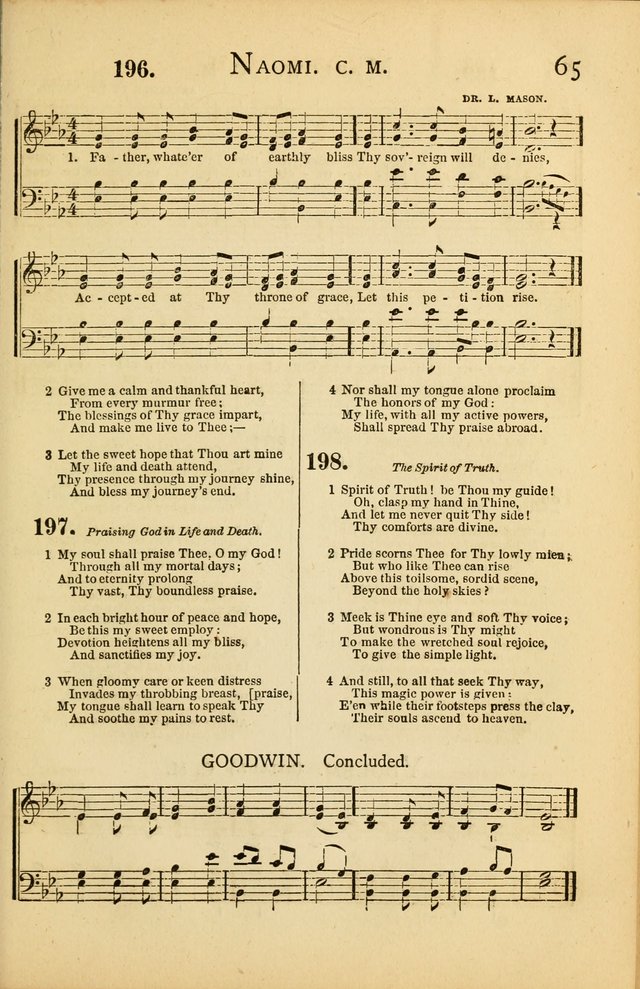 National Hymn and Tune Book: for congregations, schools and the home page 65