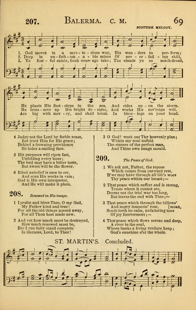 National Hymn and Tune Book: for congregations, schools and the home page 69